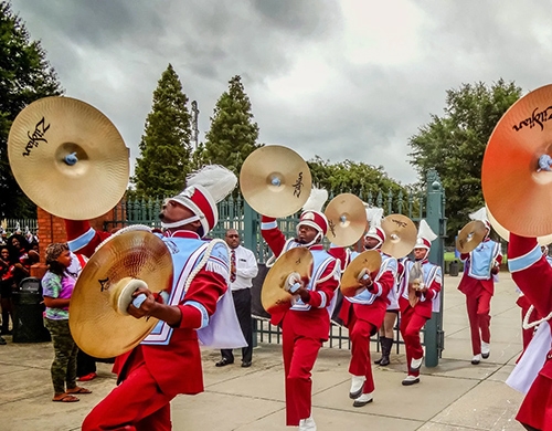 marching band cymbols